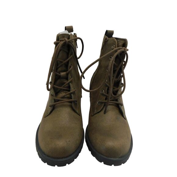 Sun Stone Women's Frankiee Lace-up Zipper Ankle Boots Taupe Size 5 New - Picture 9 of 9